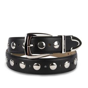 Steve Madden Studded Black Belt